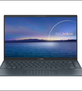 Laptop Asus Zenbook UX425JA-BM076T (i5-1035G1/8GB/512Gb SSD/14FHD/VGA ON/Win10/Grey/Túi Sleeve)